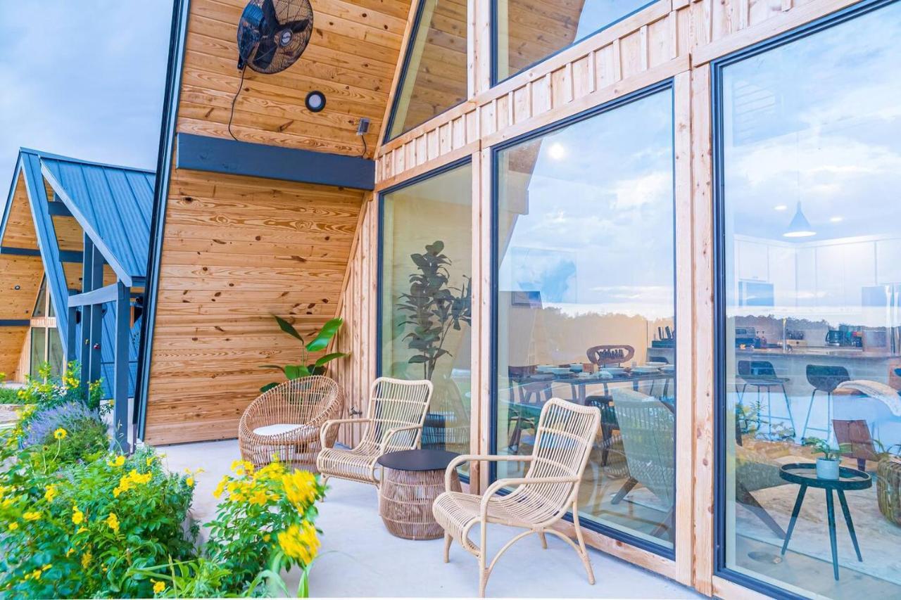Gruene Daze Chalet - Stylish Aframe - Escape The Ordinary New Braunfels Εξωτερικό φωτογραφία