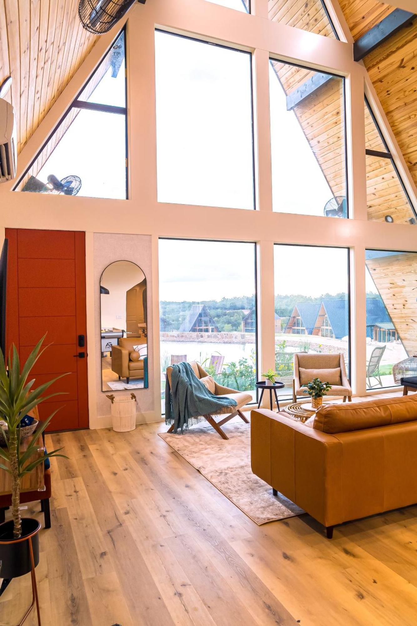 Gruene Daze Chalet - Stylish Aframe - Escape The Ordinary New Braunfels Εξωτερικό φωτογραφία